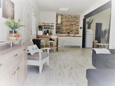 Zona de estar de La Casita de Juani,La Suerte