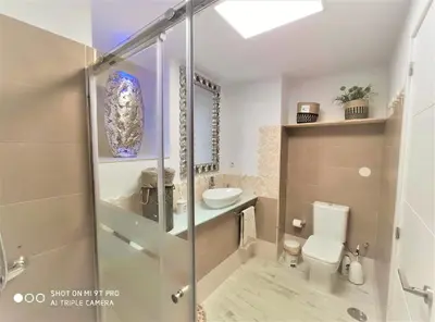 Un baño de La Casita de Juani,La Suerte