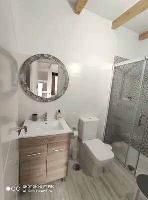 Un baño de La Casita de Juani,La Suerte