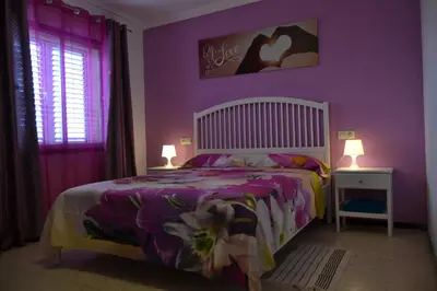 Cama o camas de una habitación en FABULOSO Penthouse LAS PALMAS