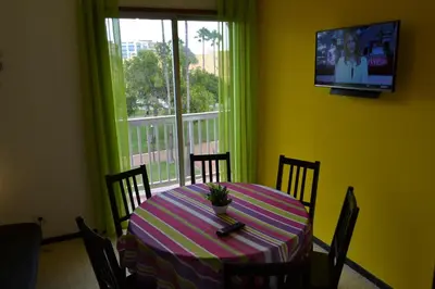 Una televisión o centro de entretenimiento en FABULOSO Penthouse LAS PALMAS