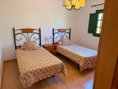 Cama o camas de una habitación en Casa El Salitre