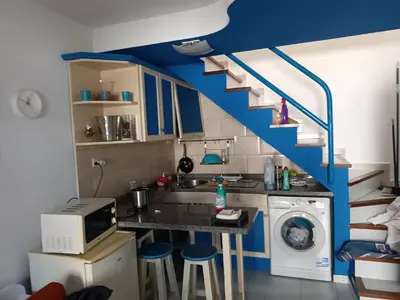 Una cocina o zona de cocina en Bungalow Playmar