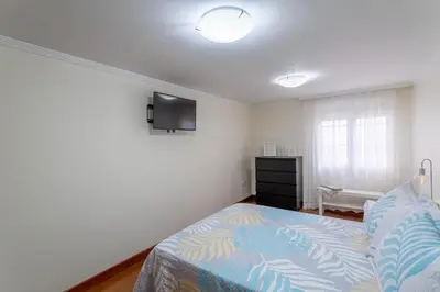 Cama o camas de una habitación en Ciudad Jardín Las Palmas GC