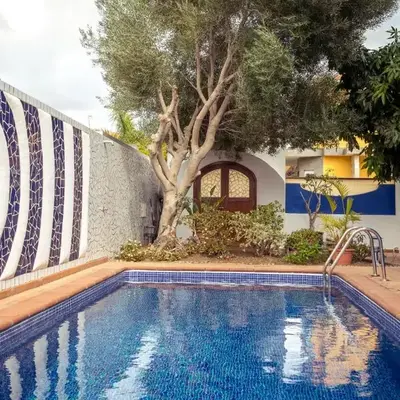 The Blue House in Maspalomas