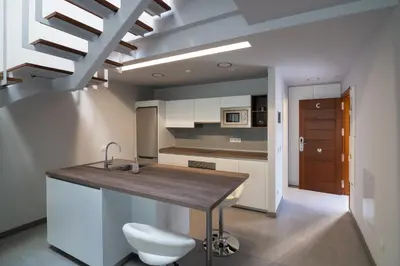 Una cocina o zona de cocina en Apartamentos Cordial Mogán Paraíso