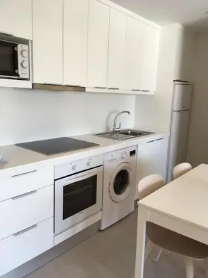 Una cocina o zona de cocina en Ocean view apartment Agustino Beach
