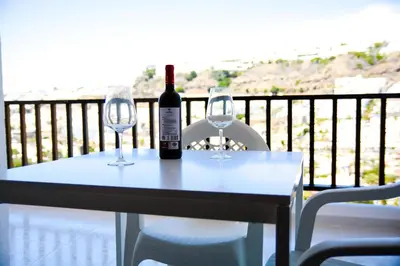 Un balcón o terraza de BC Apartment