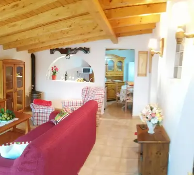 Zona de estar de Chalet Ruta Las Lagunetas