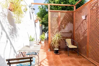 Un balcón o terraza de La Jacaranda
