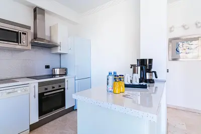 Una cocina o zona de cocina en Cordial Mogán Solaz