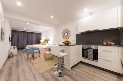 Una cocina o zona de cocina en Sony Cosi Loft Canteras