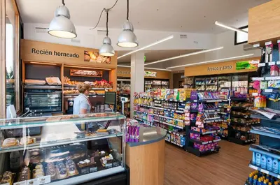 Supermercado u otro tipo de tienda en el apartamento o alrededores