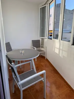 Zona de estar de Apartamento playa arinaga