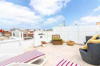 Un balcón o terraza de Sun Suite Canteras I
