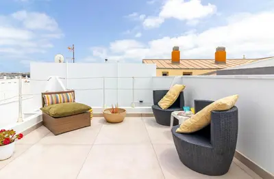 Un balcón o terraza de Sun Suite Canteras I