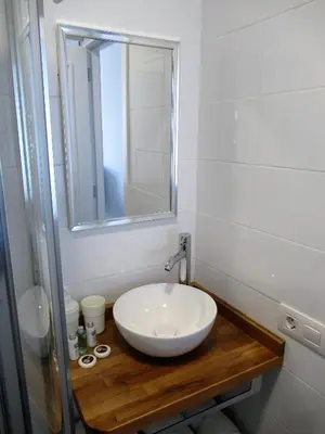 Un baño de Vivelorural estudio Las Canteras vista mar- 307