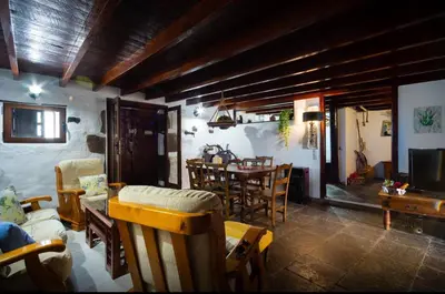 Zona de estar de La Cuadra