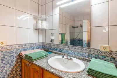 Un baño de Casa Rural de Perera