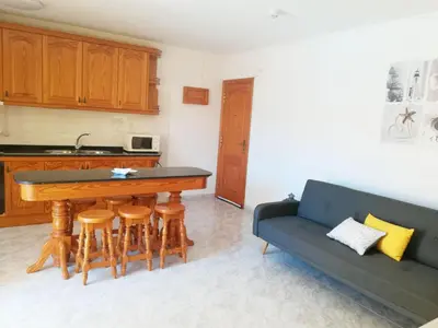 Una cocina o zona de cocina en Las Olas Beach
