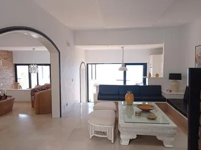 Zona de estar de Apartamento Faro de Sardina