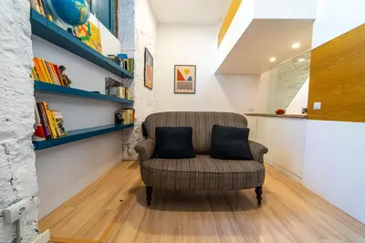 Zona de estar de Eco-Studio Vegueta