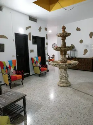 Zona de estar de Casa rural la cruz