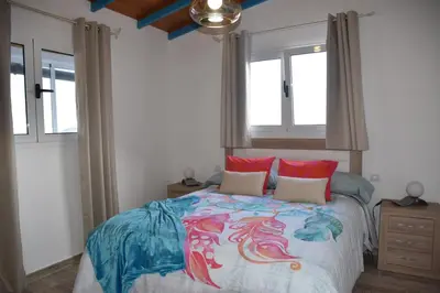 Cama o camas de una habitación en Casa Nicolas y Pino