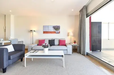 Cama o camas de una habitación en Apartment over the sea Las Canteras MC by VillaGranCanaria