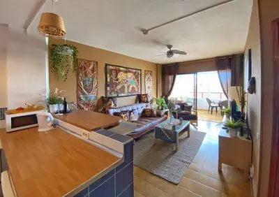 Una televisión o centro de entretenimiento en Yumbo/Iguazu Apartment, 