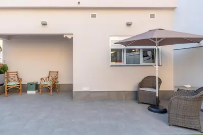Zona de estar de La Palmera Hotel Boutique