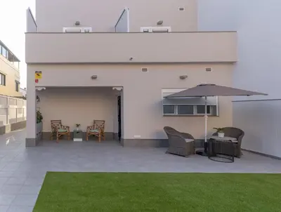 Zona de estar de La Palmera Hotel Boutique