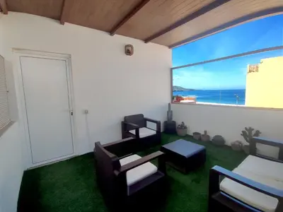 Zona de estar de Ático en Las Canteras