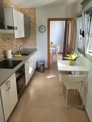 Una cocina o zona de cocina en Rincón del mercado