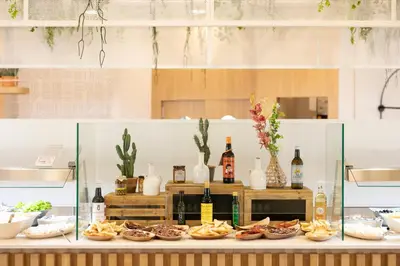 Una cocina o zona de cocina en HD Parque Cristobal Gran Canaria