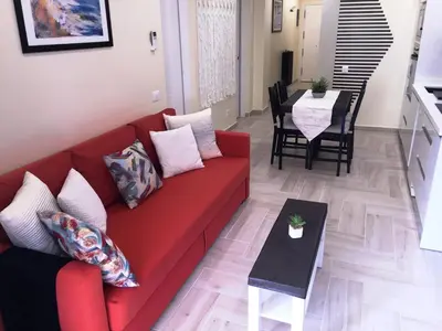 Zona de estar de Atlantic Coast Apartment - Playa Del Inglés