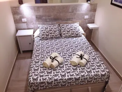 Cama o camas de una habitación en Atlantic Coast Apartment - Playa Del Inglés