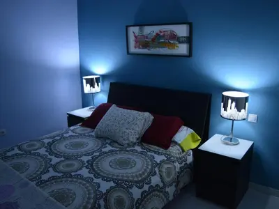 Cama o camas de una habitación en Apartamento La Cascada 108