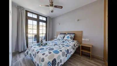 Cama o camas de una habitación en Las Fresas Puerto Rico