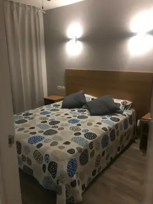 Cama o camas de una habitación en Las Fresas Puerto Rico