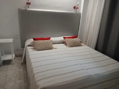Cama o camas de una habitación en Ladyhouse Yumbo