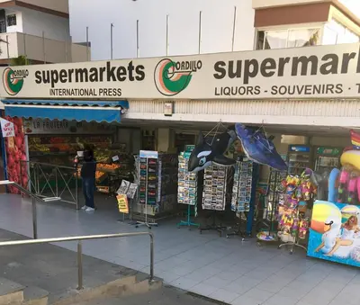 Supermercado u otro tipo de tienda en el apartamento o alrededores