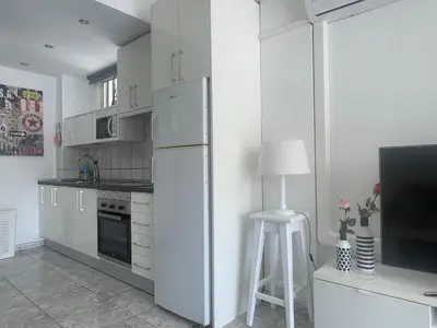 Una cocina o zona de cocina en Ladyhouse Yumbo