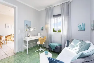 Zona de estar de Casa Jazmín