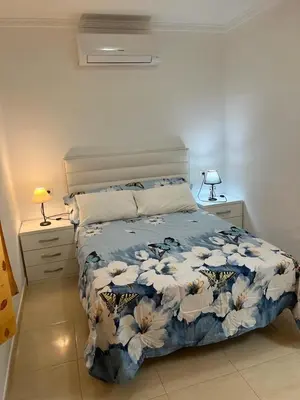 Cama o camas de una habitación en Bungalow Isla Margarita