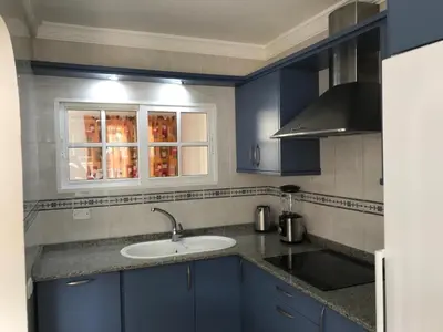 Una cocina o zona de cocina en Bungalow Isla Margarita