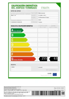 Certificado, premio, señal o documento que está expuesto en TABLERO 204, Espléndido apto 8 pax cerca Playa Inglés