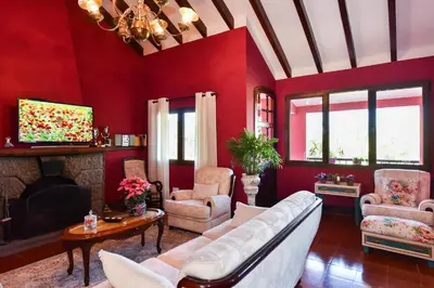 Zona de estar de Finca Madroñal with Pool in Gran Canaria by VillaGranCanaria