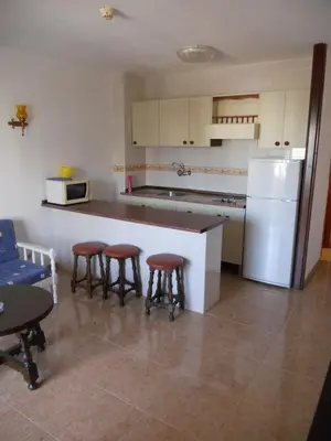 Una cocina o zona de cocina en Apartamentos Los Juncos II