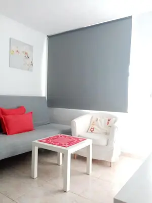 Zona de estar de Apartment close to Yumbo,Free parking